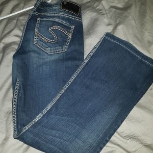 Silver jeans